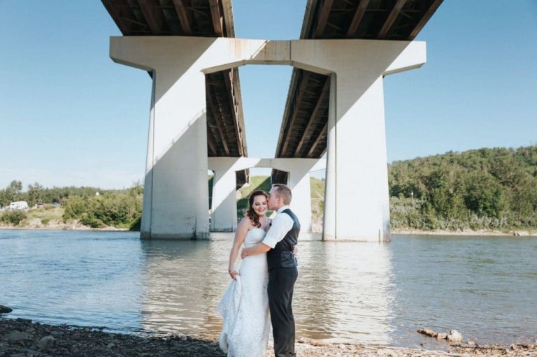 Wedding Photos at Prospector Point in Devon