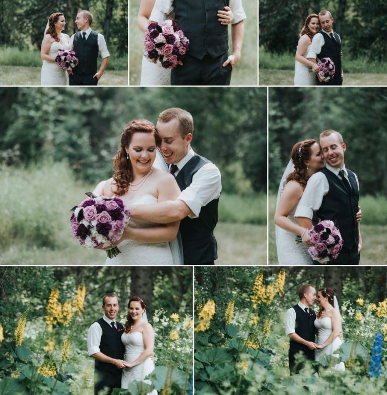 Wedding Photos at the Devonian Botanical Gardens