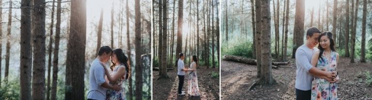 Edmonton Engagement Photos in Whitemud Creek