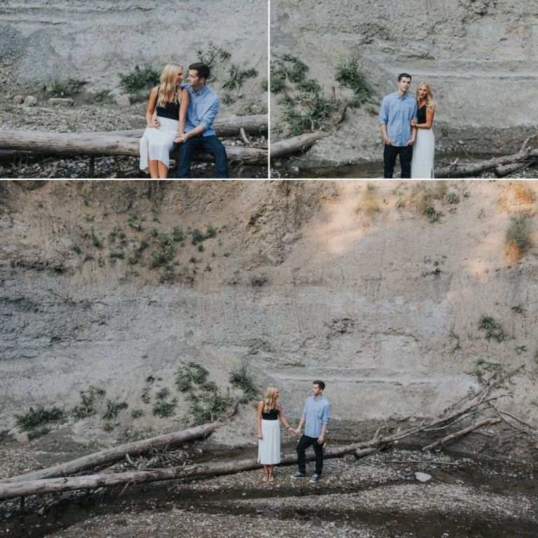 Edmonton Photographers - Engagement Photos in Mill Creek Ravine