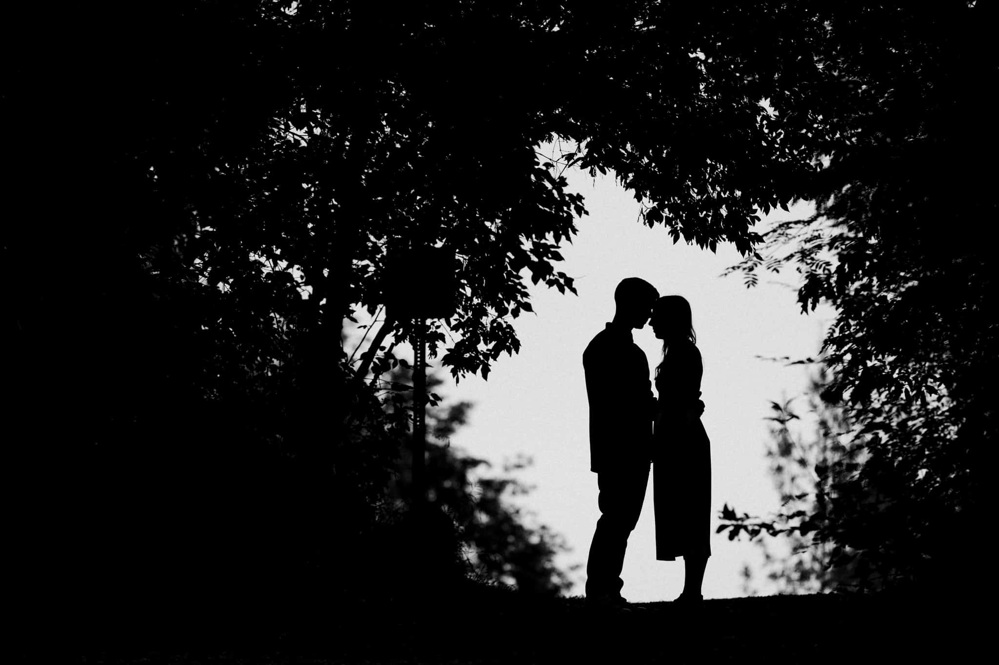 Katie Dylans Engagement Session in Mill Creek Ravine Edmonton Portrait Photographers 6 - Katie & Dylan's Engagement Photos in Mill Creek Ravine