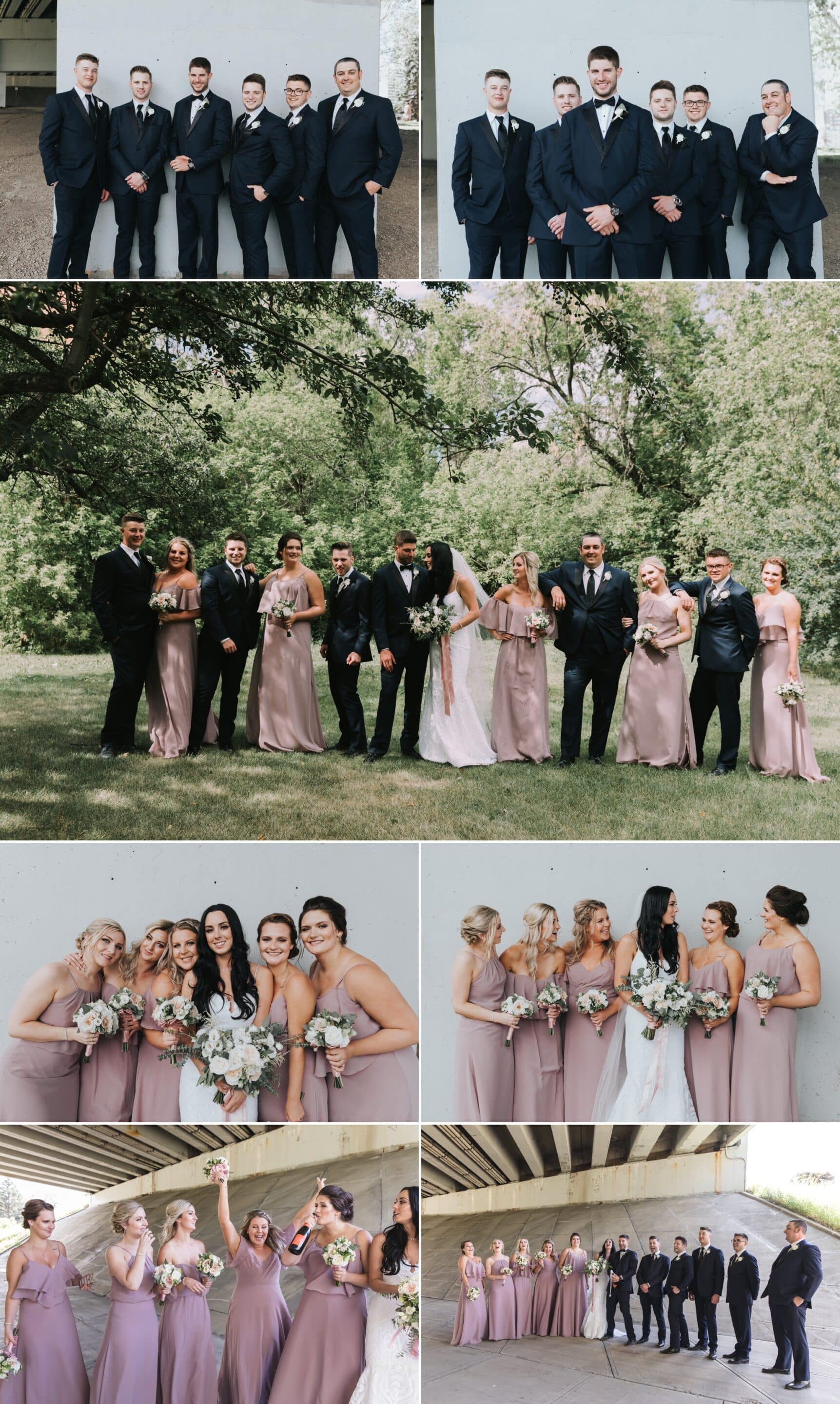 Wedding Photography in Edmonton - Wedding Photos in the River Valley