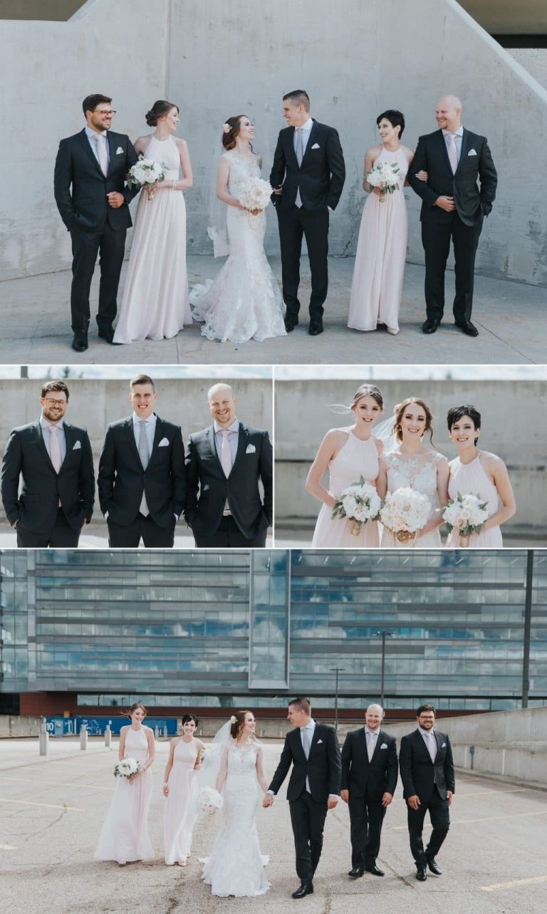 Wedding Photos at the University of Alberta