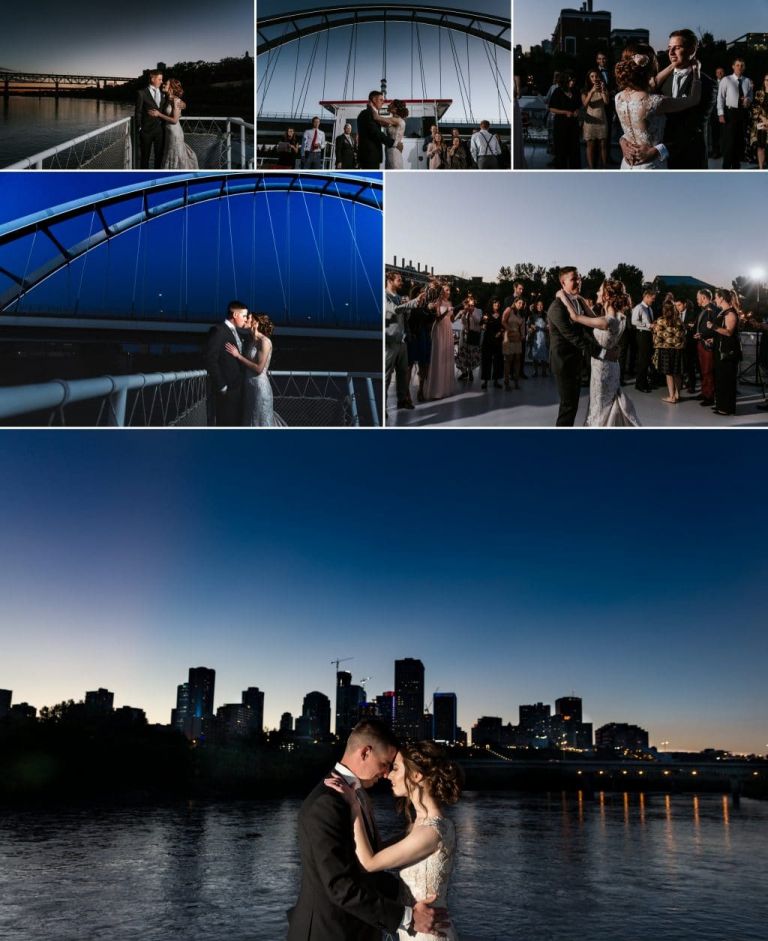 Wedding Photos on the Edmonton Riverboat - Edmonton Wedding Photographers