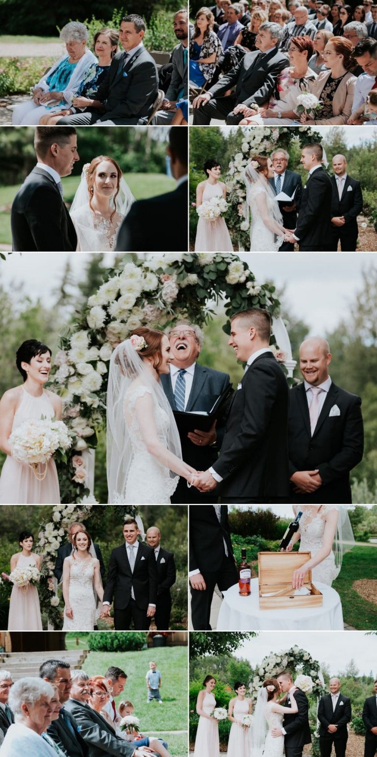 Wedding Photography at the University of Alberta Botanic Garden