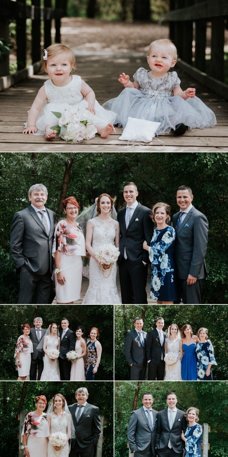 Wedding Photography at the University of Alberta Botanic Garden
