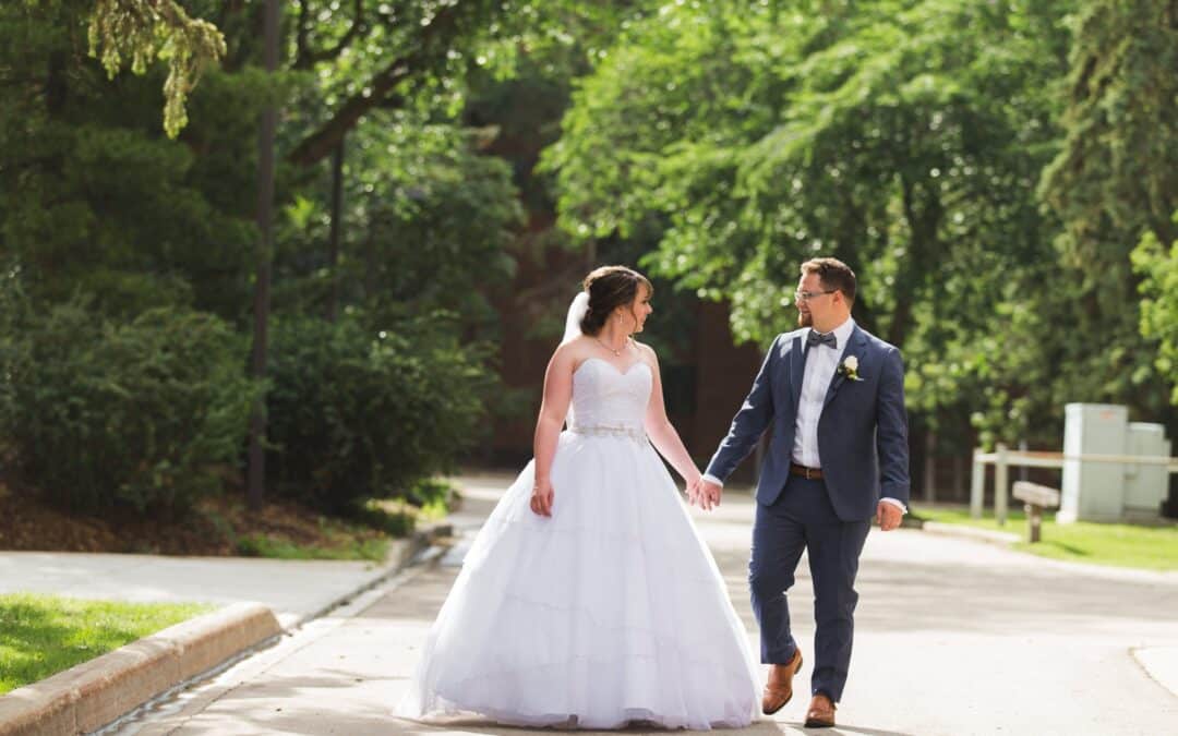 Sarah & Trevor’s Intimate Acreage Wedding in Edmonton