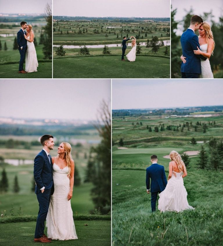 Edmonton Wedding Photos at the Quarry Golf Club with Katie & Dylan