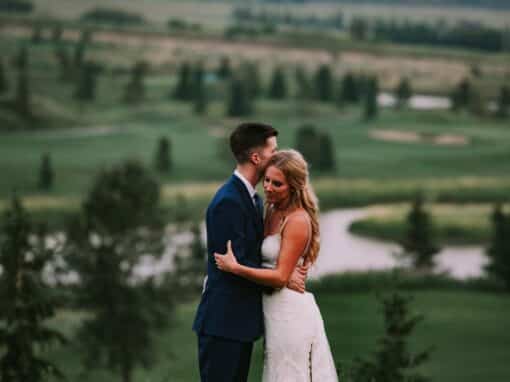 Katie & Dylan’s Sneak Peek – Edmonton Wedding Photos at the Quarry Golf Club