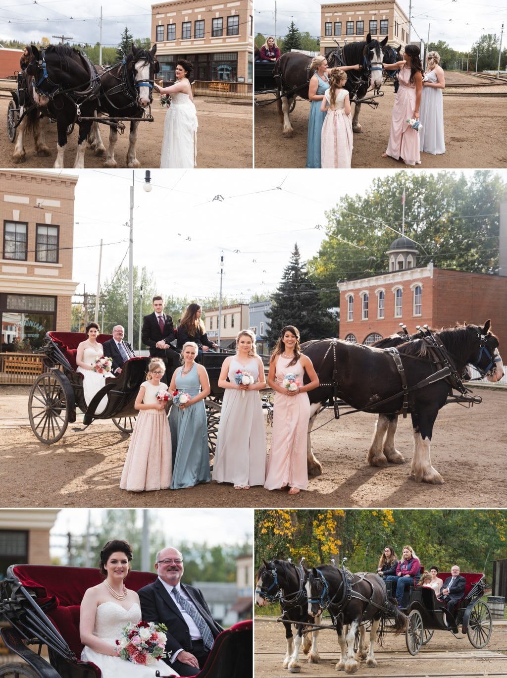 Fort Edmonton Park Wedding Photos