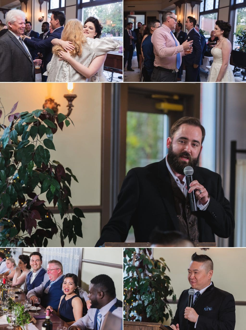 Wedding reception photos at the Hotel Selkirk at Fort Edmonton Park