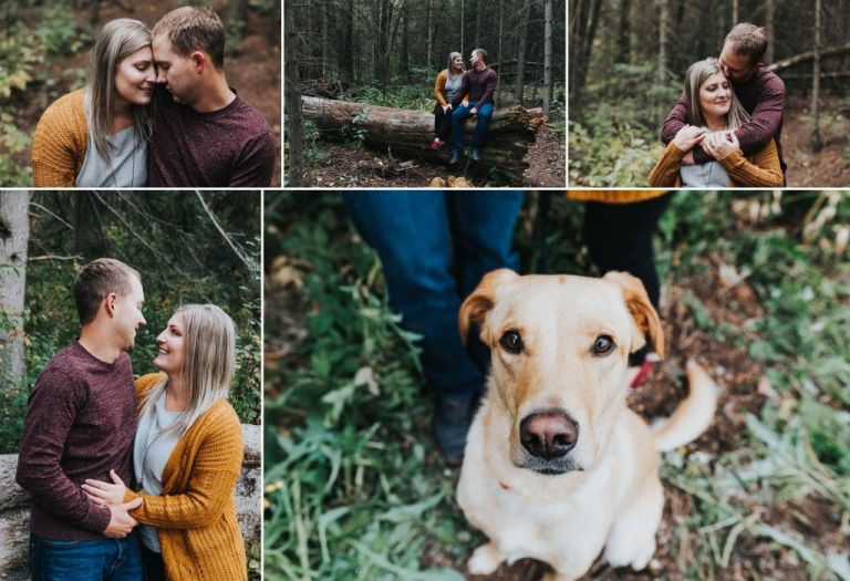 Edmonton Photographers - Engagement Photos in Whitemud Park