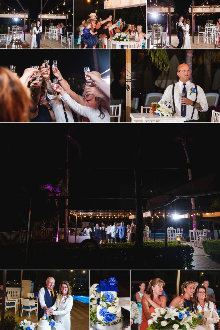 Wedding Reception at the Hotel Riu Palace in Cabo San Lucas