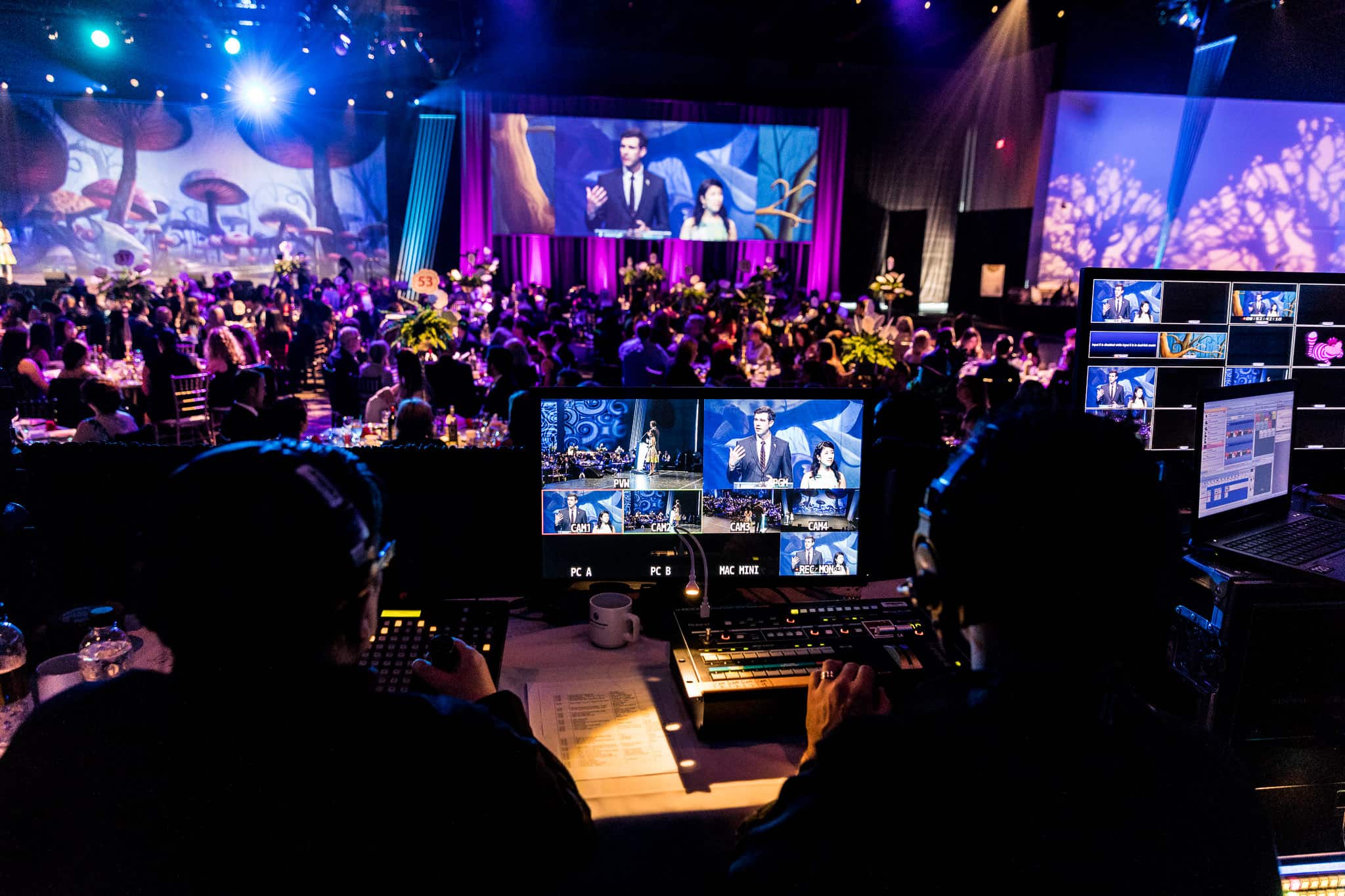 Behind the scenes at the YESS Gala with invert720 Productions