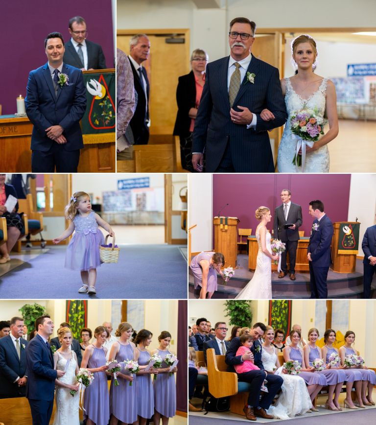 Wedding Photos at Dayspring Presbyterian Church in Edmonton