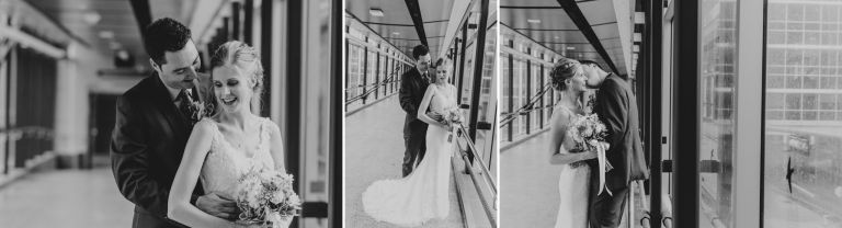 Edmonton Wedding Photographers - Bride & Groom Photos at the University of Alberta