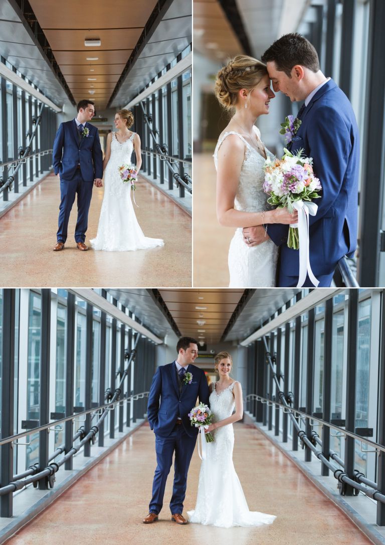 Edmonton Wedding Photographers - Bride & Groom Photos at the University of Alberta