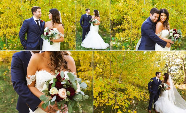 Wedding Photography in Edmonton - Fall Wedding Photos