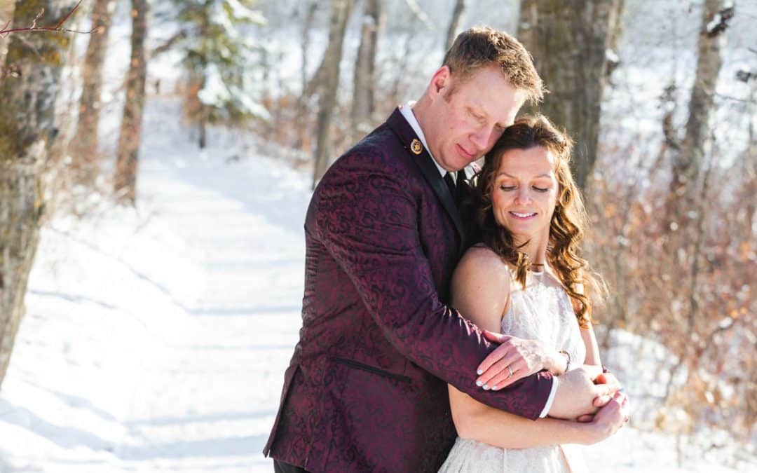 Charlene & Kane’s Winter Wedding in Edmonton