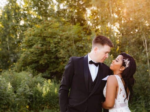 Intimate Backyard Wedding in Edmonton – Bella & Alex