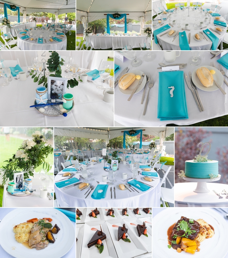 Decor photos from a backyard wedding in Calgary - Simply Elegant Corp