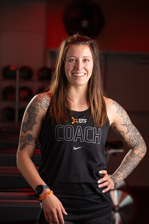 edmonton-headshot-photography-otf-coach Edmonton Headshot photography - team photos for Orangetheory Fitness